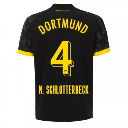 Nogometni Dres Borussia Dortmund N. Schlotterbeck 4 Gostujući 2023-24 Nogometni Dres Borussia Dortmund N. Schlotterbeck 4 Gostujući 2023-24